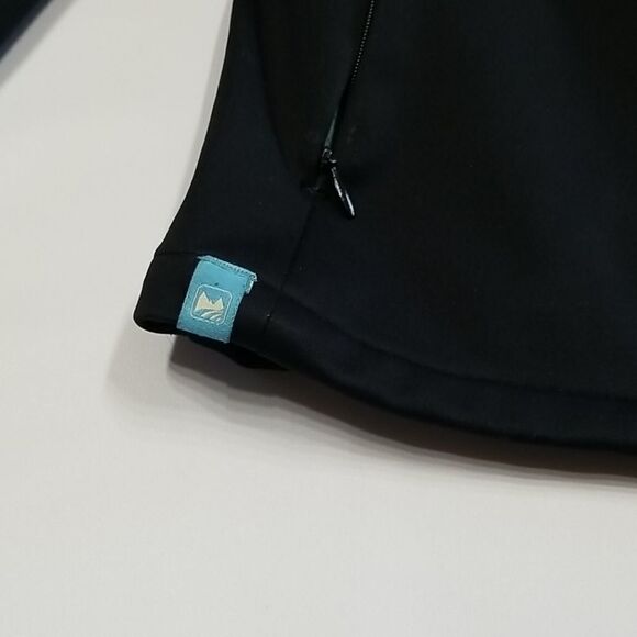 Wind River Jacket Women's Small Thermal Outerwear Full Zip Long Sleeve Black - Picture 2 of 7